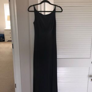 Charcoal Gray Bridesmaid Dress